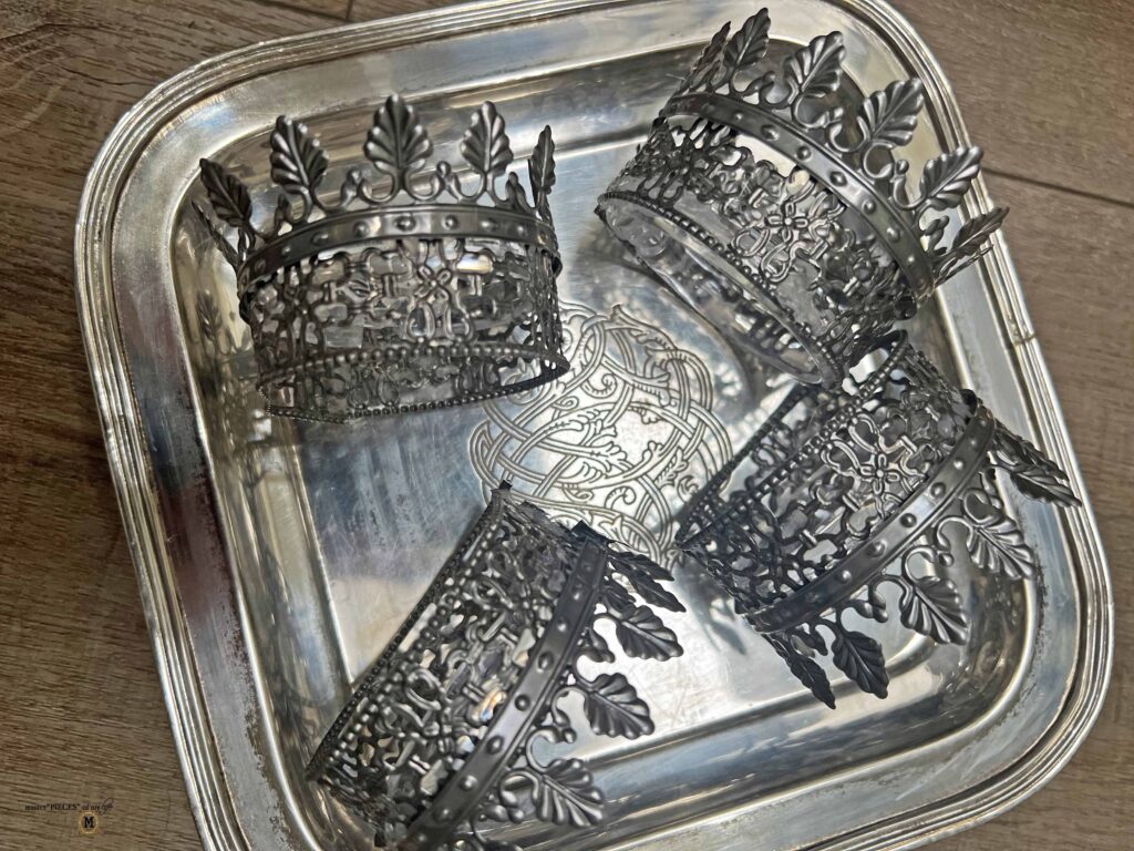 crown napkin ring DIY